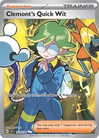 Clemont's Quick Wit