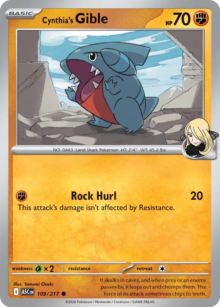 Cynthia's Gible