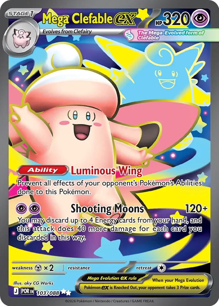 Mega Clefable ex