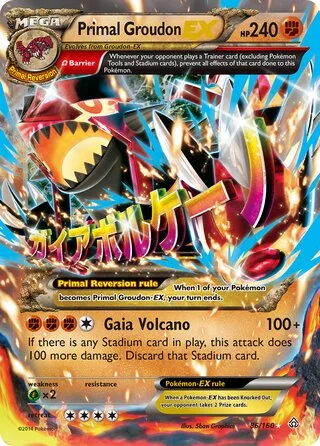 Primal Groudon EX