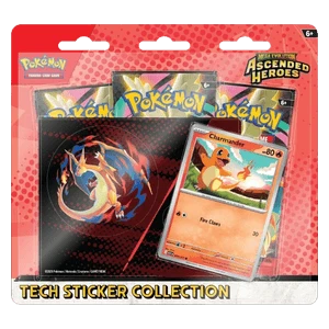 Ascended Heroes Charmander Tech Sticker Collection