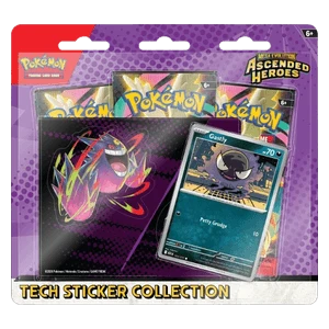 Ascended Heroes Gastly Tech Sticker Collection