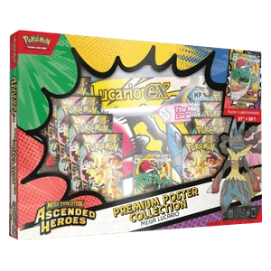 Ascended Heroes Mega Lucario Premium Poster Collection