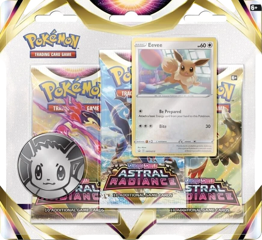 Astral Radiance 3-Pack Blister (Eevee)