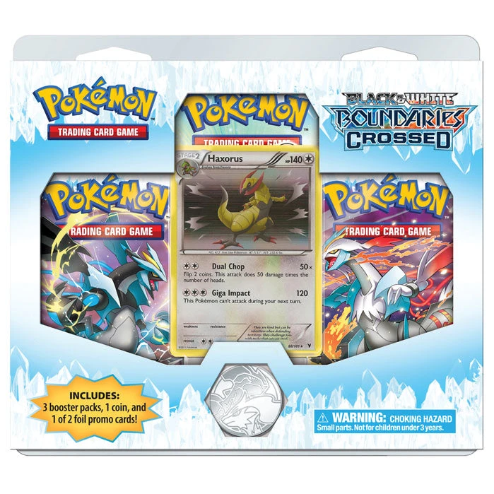 Boundaries Crossed 3-Pack Blister (Haxorus)