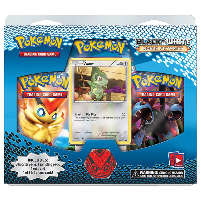 Noble Victories 3-Pack Blister (Axew)
