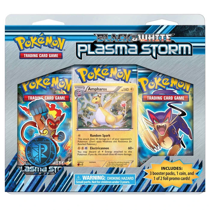 Plasma Storm 3-Pack Blister (Ampharos)